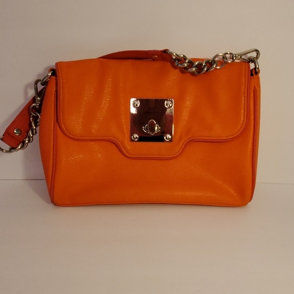 small handbag with chain strap